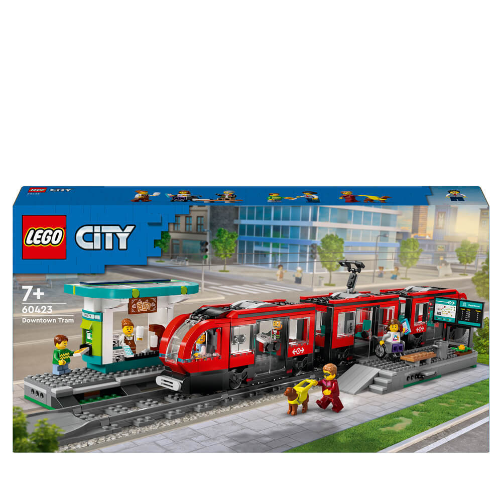 Lego Downtown Streetcar & Station 60423